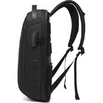 Рюкзак Bange BG-7225 Чёрный с USB-портом и встроенным кодовым замком