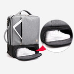 Рюкзак Feesly Чёрный с USB-портом и встроенным кодовым замком
