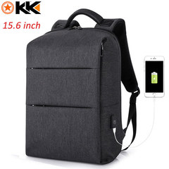 Рюкзак KAKA-805 Тёмно-серый с USB-портом и отделением для ноутбука 15.6