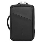 Рюкзак Антивор KAKA-807 Чёрный с USB портом и отделением для ноутбука 15.6
