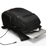 Рюкзак Kingsons KS3140W Чёрный с USB-портом и отделением для ноутбука 15.6 дюймов