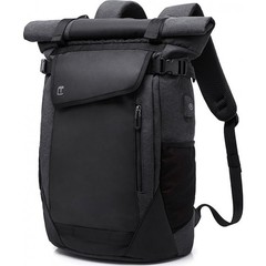 Рюкзак Tangcool TC708 Тёмно-серый с USB-портом и отделением для ноутбука15.6