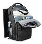 Рюкзак Tigernu T-B3242 Тёмно-серый с USB портом и отделением для ноутбука 15.6