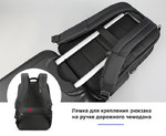 Рюкзак Tigernu T-B3668 Фиолетовый с USB портом и отделением для ноутбука 15.6