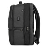 Рюкзак Tigernu T-B3905 Тёмно-серый с USB-портом и отделением для ноутбука 19 дюймов