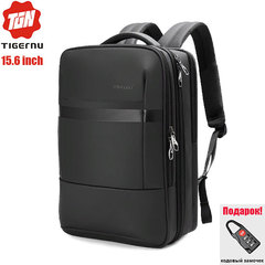 Рюкзак Tigernu T-B3982 Чёрный с отделением для ноутбука 15.6