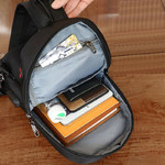 Сумка-рюкзак Tigernu T-S8089 Фиолетовая с USB-портом